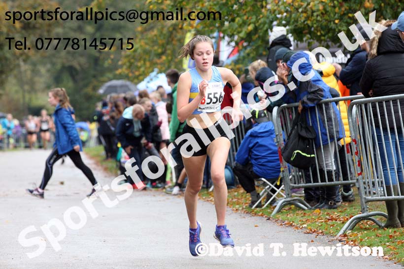 Womens under-17s 3 Stage Relay, 2018 ERRA 6 and 4 Stage and Youngsters Relays. Photo:  David T. Hewitson/Sports for All Pics